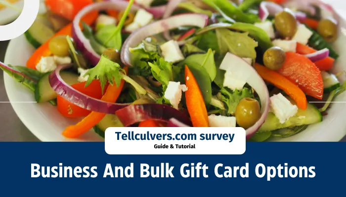 Business And Bulk Gift Card Options